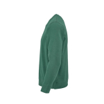 Unisex-Sweatshirt aus Bio-Baumwolle French Terry 300g/m² Capri farbe dunkelgrün dritte Ansicht