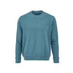 Unisex-Sweatshirt aus Bio-Baumwolle French Terry 300g/m² Capri farbe petrolblau Ansicht von vorne