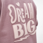 Unisex-Sweatshirt aus Bio-Baumwolle French Terry 300g/m² Capri farbe lila Detailansicht