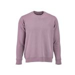 Unisex-Sweatshirt aus Bio-Baumwolle French Terry 300g/m² Capri farbe lila Ansicht von vorne