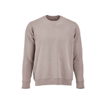 Unisex-Sweatshirt aus Bio-Baumwolle French Terry 300g/m² Capri farbe aschgrau Ansicht von vorne
