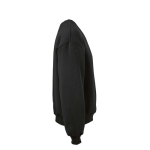 Unisex Oversize-Sweatshirt aus Bio-Baumwolle 340g/m² Whitehaven farbe schwarz zweite Ansicht