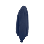Unisex Oversize-Sweatshirt aus Bio-Baumwolle 340g/m² Whitehaven farbe marineblau dritte Ansicht