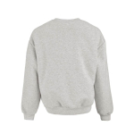 Unisex Oversize-Sweatshirt aus Bio-Baumwolle 340g/m² Whitehaven farbe hellgrau Ansicht von hinten