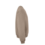 Unisex Oversize-Sweatshirt aus Bio-Baumwolle 340g/m² Whitehaven farbe hellbraun zweite Ansicht