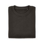 Unisex Oversize-Sweatshirt aus Bio-Baumwolle 340g/m² Whitehaven farbe lila zweite Ansicht von vorne