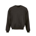 Unisex Oversize-Sweatshirt aus Bio-Baumwolle 340g/m² Whitehaven farbe lila Ansicht von vorne