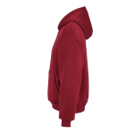 Unisex Oversize-Hoodie 340g/m² Ericeira farbe bordeaux dritte Ansicht