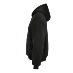 Unisex Oversize-Hoodie 340g/m² Ericeira farbe schwarz dritte Ansicht