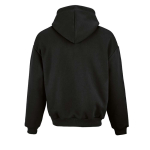 Unisex Oversize-Hoodie 340g/m² Ericeira farbe schwarz Ansicht von hinten
