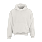Unisex Oversize-Hoodie 340g/m² Ericeira farbe weiß Ansicht von vorne