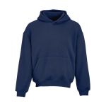 Unisex Oversize-Hoodie 340g/m² Ericeira farbe marineblau Ansicht von vorne