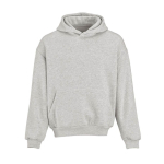 Unisex Oversize-Hoodie 340g/m² Ericeira farbe hellgrau Ansicht von vorne