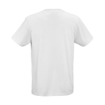 Unisex-T-Shirt aus Bio-Baumwolle, Regular Fit, 165g/m² Copacabana farbe weiß Ansicht von hinten