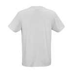Unisex-T-Shirt aus Bio-Baumwolle, Regular Fit, 165g/m² Copacabana farbe hellgrau Ansicht von hinten