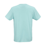Unisex-T-Shirt aus Bio-Baumwolle, Regular Fit, 165g/m² Copacabana farbe hellgrün Ansicht von hinten