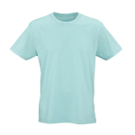 Unisex-T-Shirt aus Bio-Baumwolle, Regular Fit, 165g/m² Copacabana farbe hellgrün Ansicht von vorne