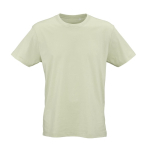 Unisex-T-Shirt aus Bio-Baumwolle, Regular Fit, 165g/m² Copacabana farbe pastelgrün Ansicht von vorne