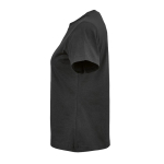 Damen-T-Shirt aus Bio-Baumwolle ringgesponnen 165g/m² Copacabana farbe schwarz dritte Ansicht