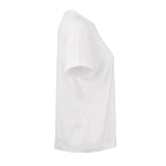 Damen-T-Shirt aus Bio-Baumwolle ringgesponnen 165g/m² Copacabana farbe weiß zweite Ansicht