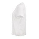 Damen-T-Shirt aus Bio-Baumwolle ringgesponnen 165g/m² Copacabana farbe weiß dritte Ansicht