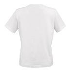 Damen-T-Shirt aus Bio-Baumwolle ringgesponnen 165g/m² Copacabana farbe weiß Ansicht von hinten