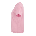 Damen-T-Shirt aus Bio-Baumwolle ringgesponnen 165g/m² Copacabana farbe rosa dritte Ansicht