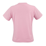 Damen-T-Shirt aus Bio-Baumwolle ringgesponnen 165g/m² Copacabana farbe rosa Ansicht von hinten