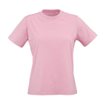 Damen-T-Shirt aus Bio-Baumwolle ringgesponnen 165g/m² Copacabana farbe rosa Ansicht von vorne