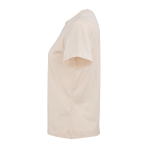 Damen-T-Shirt aus Bio-Baumwolle ringgesponnen 165g/m² Copacabana farbe beige dritte Ansicht