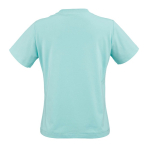 Damen-T-Shirt aus Bio-Baumwolle ringgesponnen 165g/m² Copacabana farbe hellgrün Ansicht von hinten