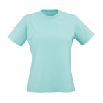 Damen-T-Shirt aus Bio-Baumwolle ringgesponnen 165g/m² Copacabana farbe hellgrün Ansicht von vorne