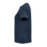 Damen-T-Shirt aus Bio-Baumwolle ringgesponnen 165g/m² Copacabana farbe marineblau dritte Ansicht