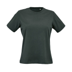 Damen-T-Shirt aus Bio-Baumwolle ringgesponnen 165g/m² Copacabana farbe dunkelgrün Ansicht von vorne