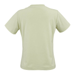 Damen-T-Shirt aus Bio-Baumwolle ringgesponnen 165g/m² Copacabana farbe pastelgrün Ansicht von hinten