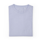 Damen-T-Shirt aus Bio-Baumwolle ringgesponnen 165g/m² Copacabana farbe pastellblau zweite Ansicht von vorne
