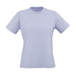 Damen-T-Shirt aus Bio-Baumwolle ringgesponnen 165g/m² Copacabana farbe pastellblau Ansicht von vorne