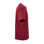 Unisex-T-Shirt aus Bio-Baumwolle in Rippstrick 180 g/m² Maya farbe bordeaux zweite Ansicht