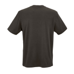 Unisex-T-Shirt aus Bio-Baumwolle in Rippstrick 180 g/m² Maya farbe lila Ansicht von hinten