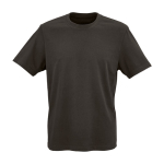 Unisex-T-Shirt aus Bio-Baumwolle in Rippstrick 180 g/m² Maya farbe lila Ansicht von vorne