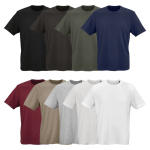 Unisex-T-Shirt aus Bio-Baumwolle in Rippstrick 180 g/m² Maya