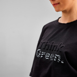 Unisex-T-Shirt aus Bio-Baumwolle, Oversize 240 g/m² Paloma farbe schwarz zweite Ansicht der Umgebung