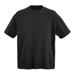 Unisex-T-Shirt aus Bio-Baumwolle, Oversize 240 g/m² Paloma farbe schwarz Ansicht von vorne