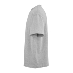 Unisex-T-Shirt aus Bio-Baumwolle, Oversize 240 g/m² Paloma farbe grau mamoriert dritte Ansicht