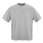 Unisex-T-Shirt aus Bio-Baumwolle, Oversize 240 g/m² Paloma farbe grau mamoriert Ansicht von vorne