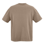 Unisex-T-Shirt aus Bio-Baumwolle, Oversize 240 g/m² Paloma farbe hellbraun Ansicht von hinten