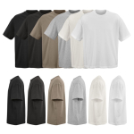 Unisex-T-Shirt aus Bio-Baumwolle, Oversize 240 g/m² Paloma