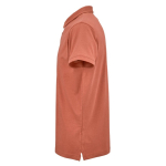 Unisex-Poloshirt aus Bio-Baumwolle, kurze Ärmel 160 g/m² Ipanema farbe orange dritte Ansicht