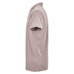 Unisex-Poloshirt aus Bio-Baumwolle, kurze Ärmel 160 g/m² Ipanema farbe aschgrau dritte Ansicht