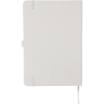 A5-Notizbuch mit Einband aus recyceltem Karton und liniertem Papier farbe khaki erste Ansicht